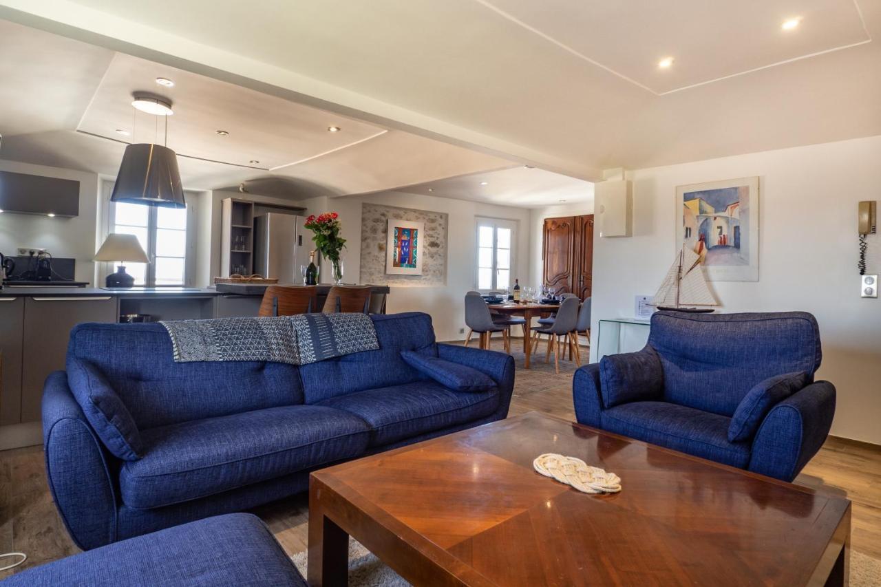 Charmant Appartement Spacieux Pour 6P Vue Mer Vieil Antibes Exterior photo