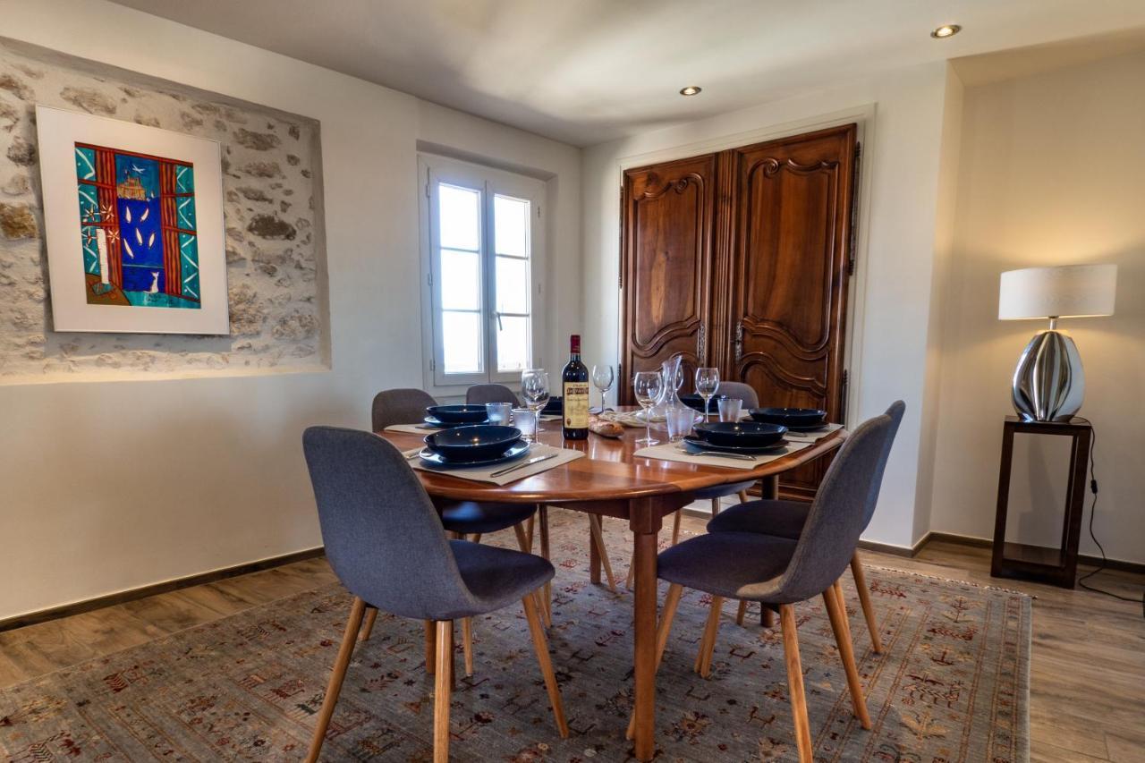 Charmant Appartement Spacieux Pour 6P Vue Mer Vieil Antibes Exterior photo