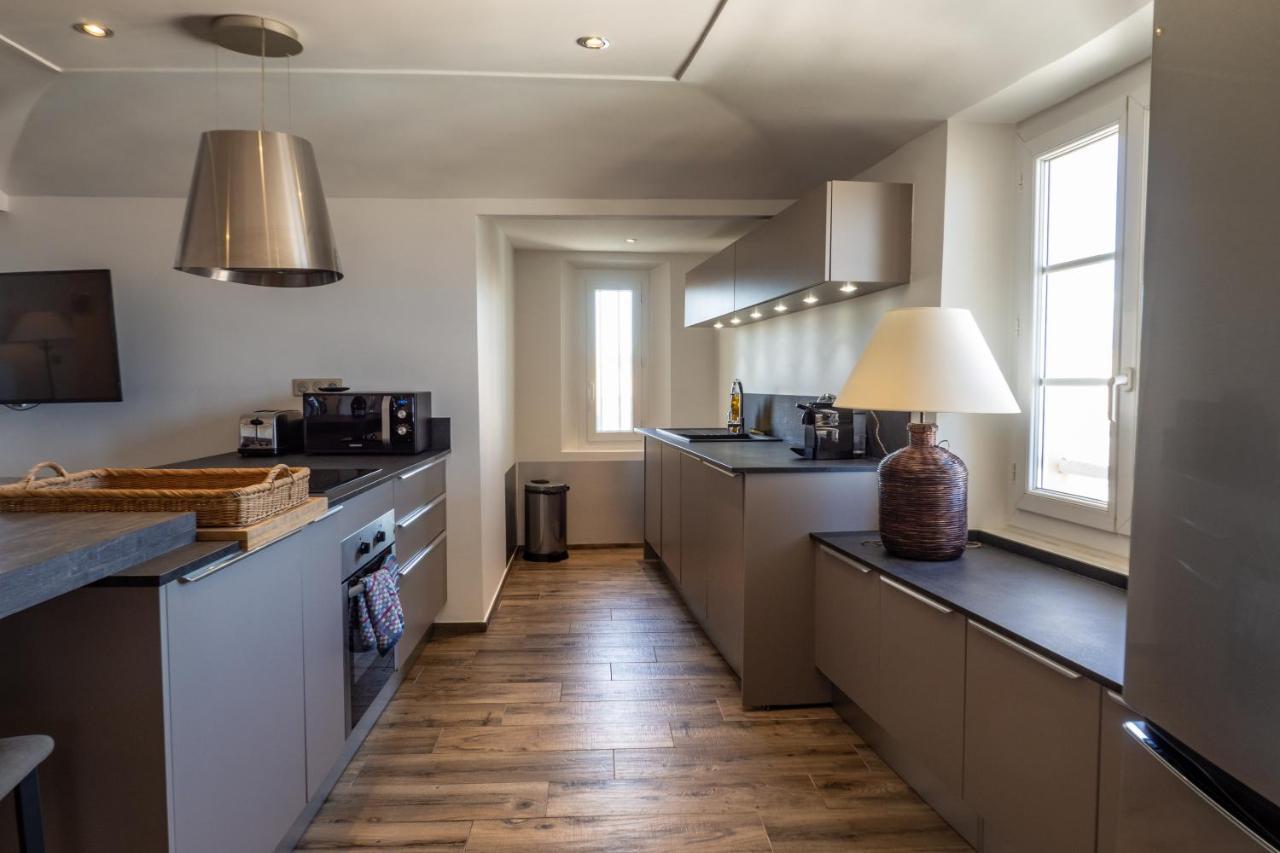 Charmant Appartement Spacieux Pour 6P Vue Mer Vieil Antibes Exterior photo